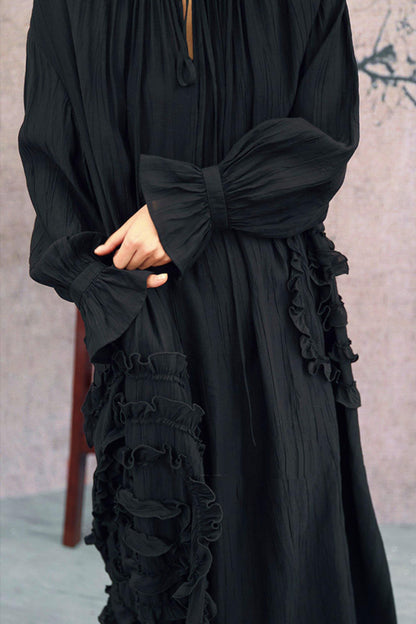 Mantic Black Long Dress