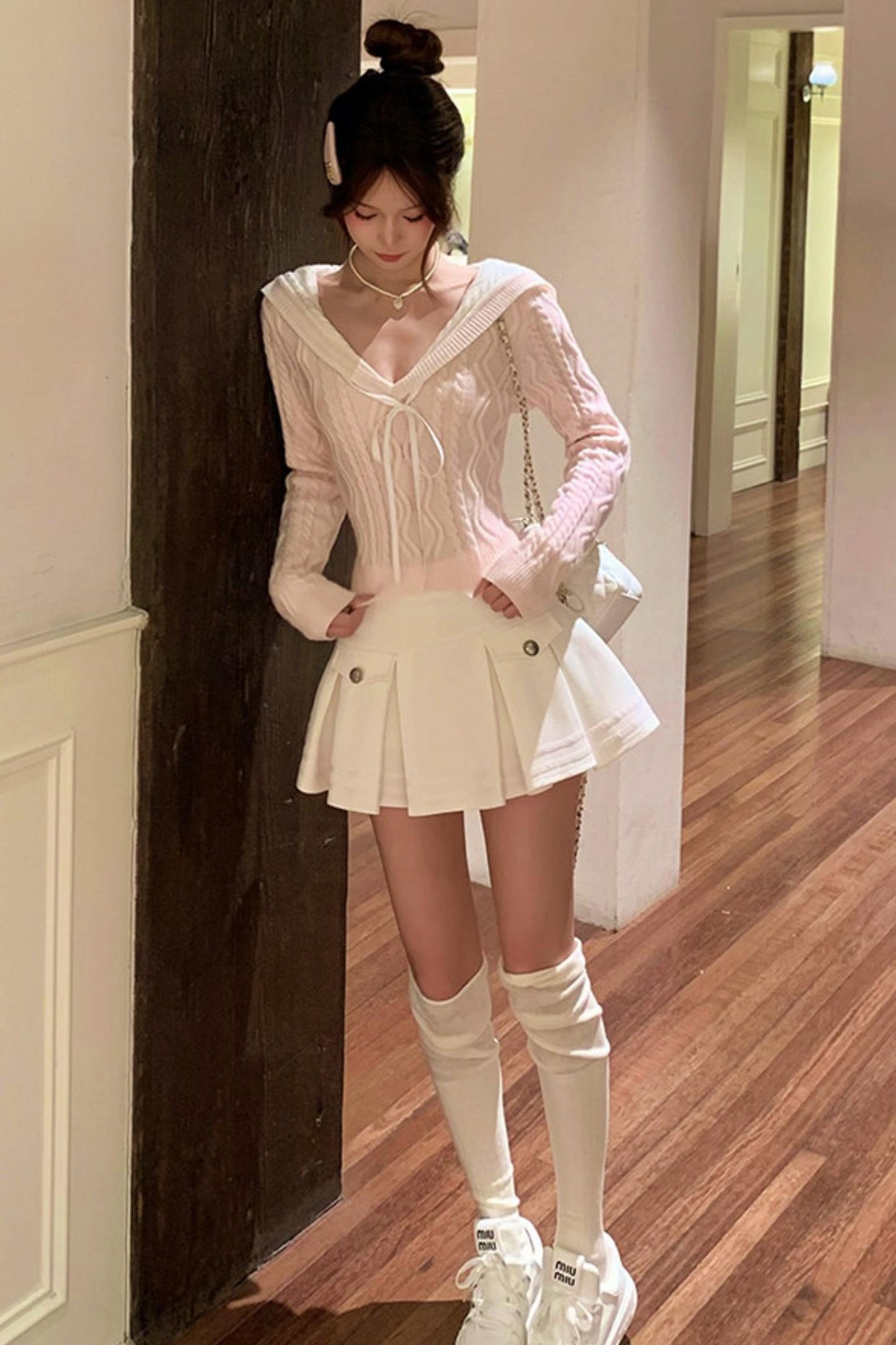 Sweet Sailor Knit + Skirt