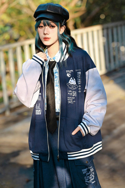 Mode Baseballjacke