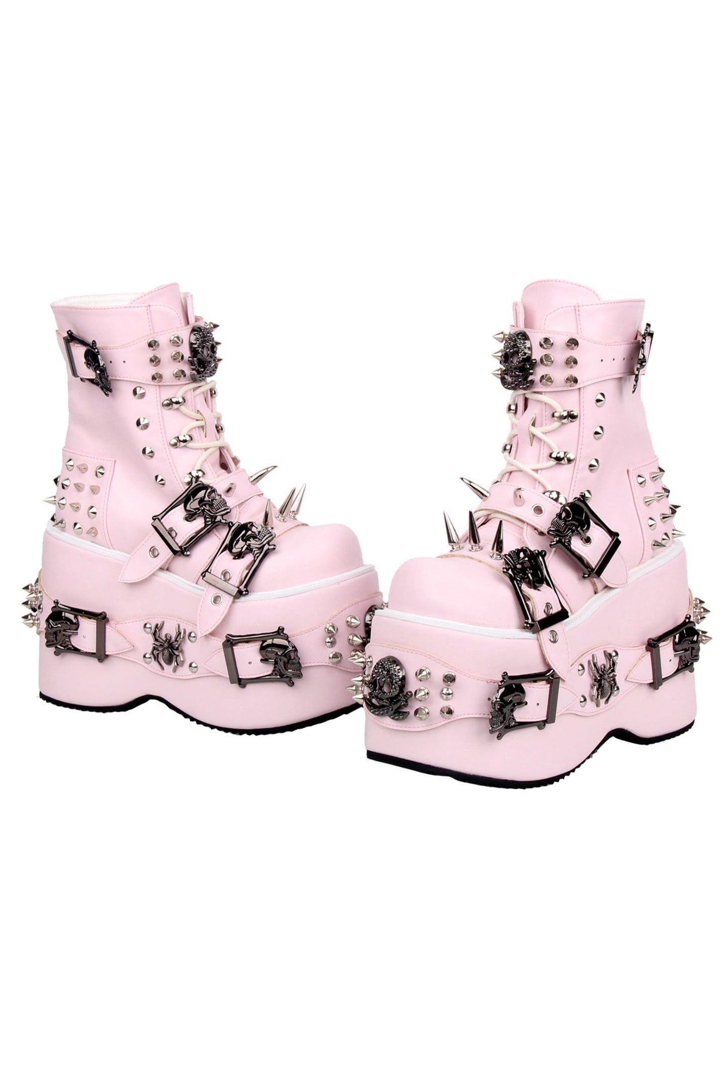 Lolita Punk Round-Toe Boots