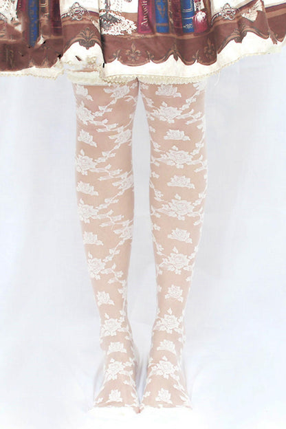 Rose Garden Lolita Socks