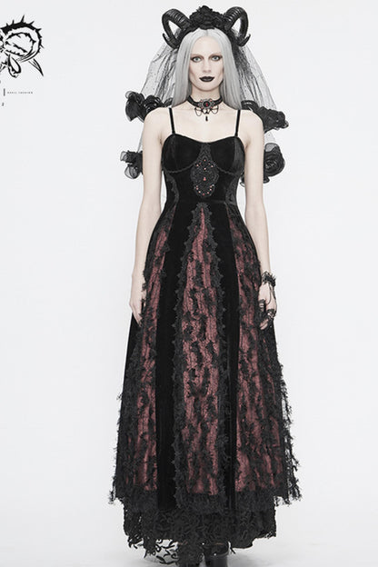 Vampir-Lady-Kleid