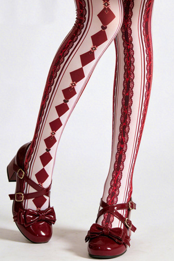Asymmetrical Arist Tights From the Land of Confusion