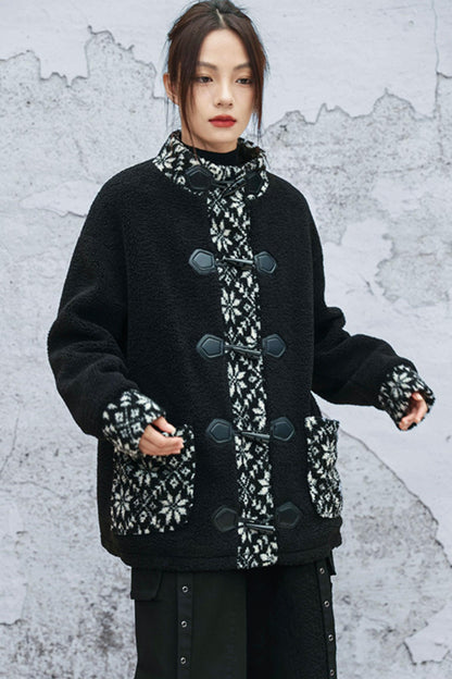 レトロブラックモードチャイナコート