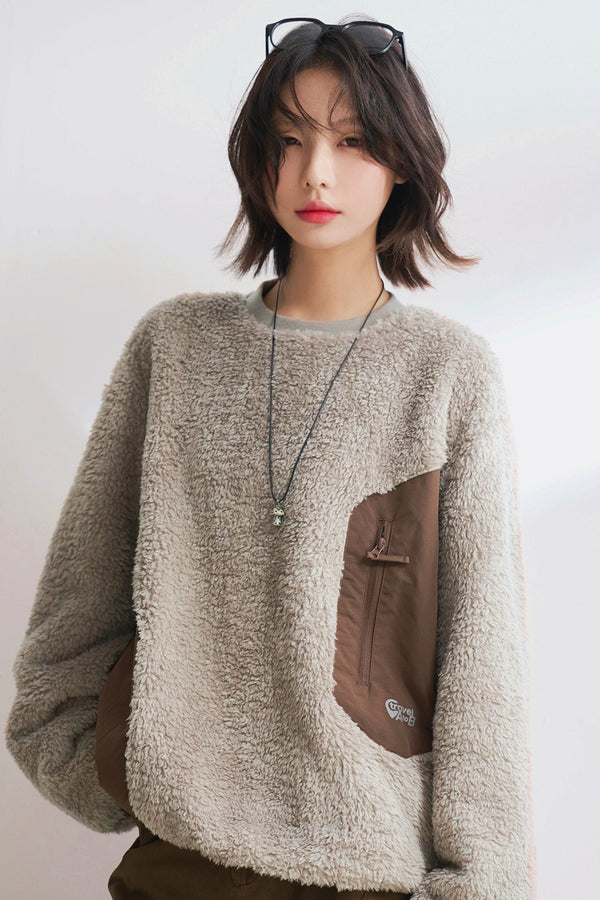 ルーズポーラーフリーススウェット