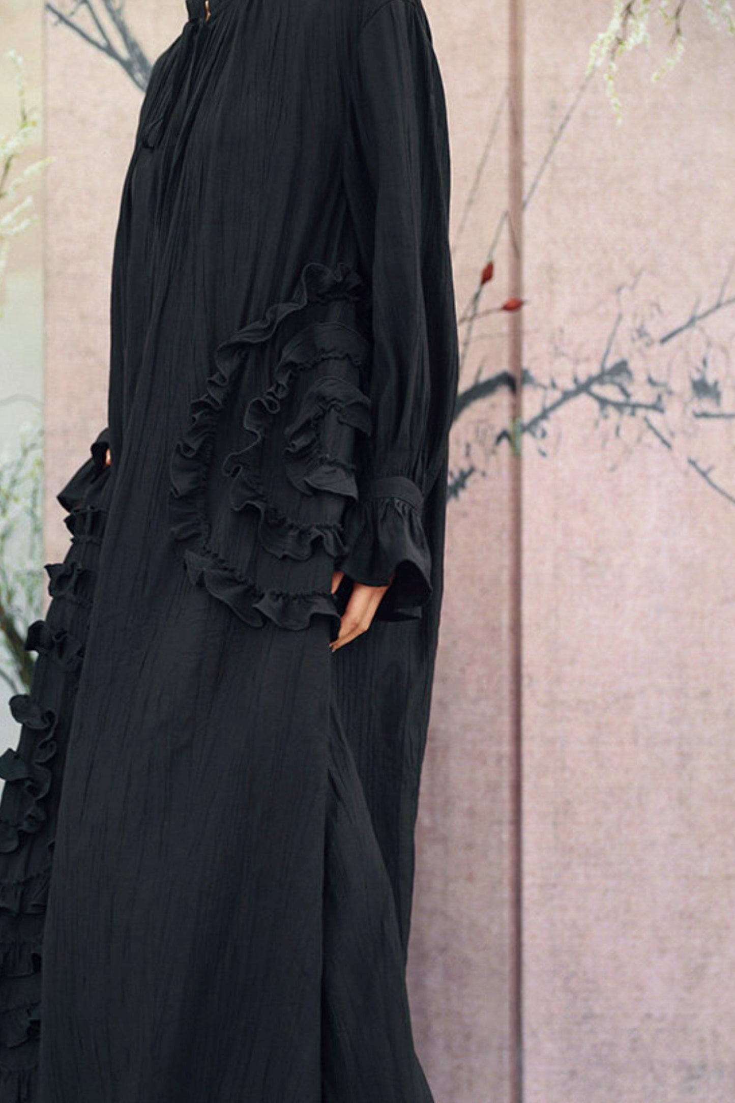 Mantic Black Long Dress