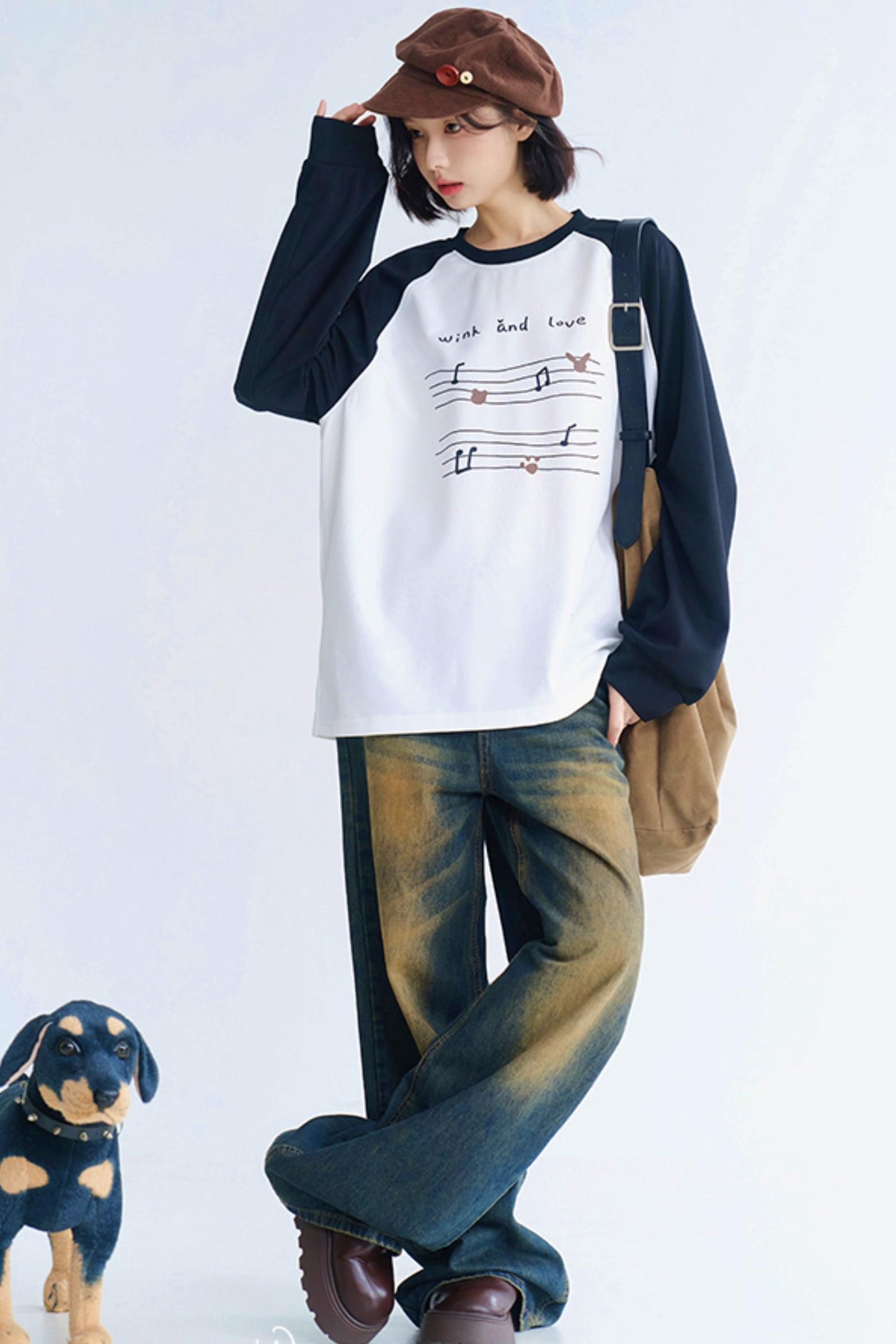 Vintage Style Long T-Shirt