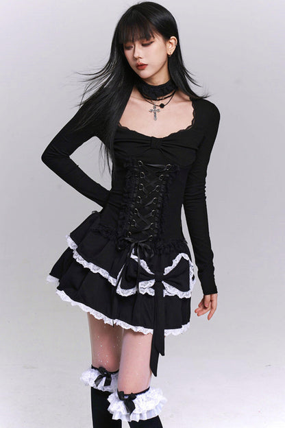 Sweet Ghost Girl Skirt