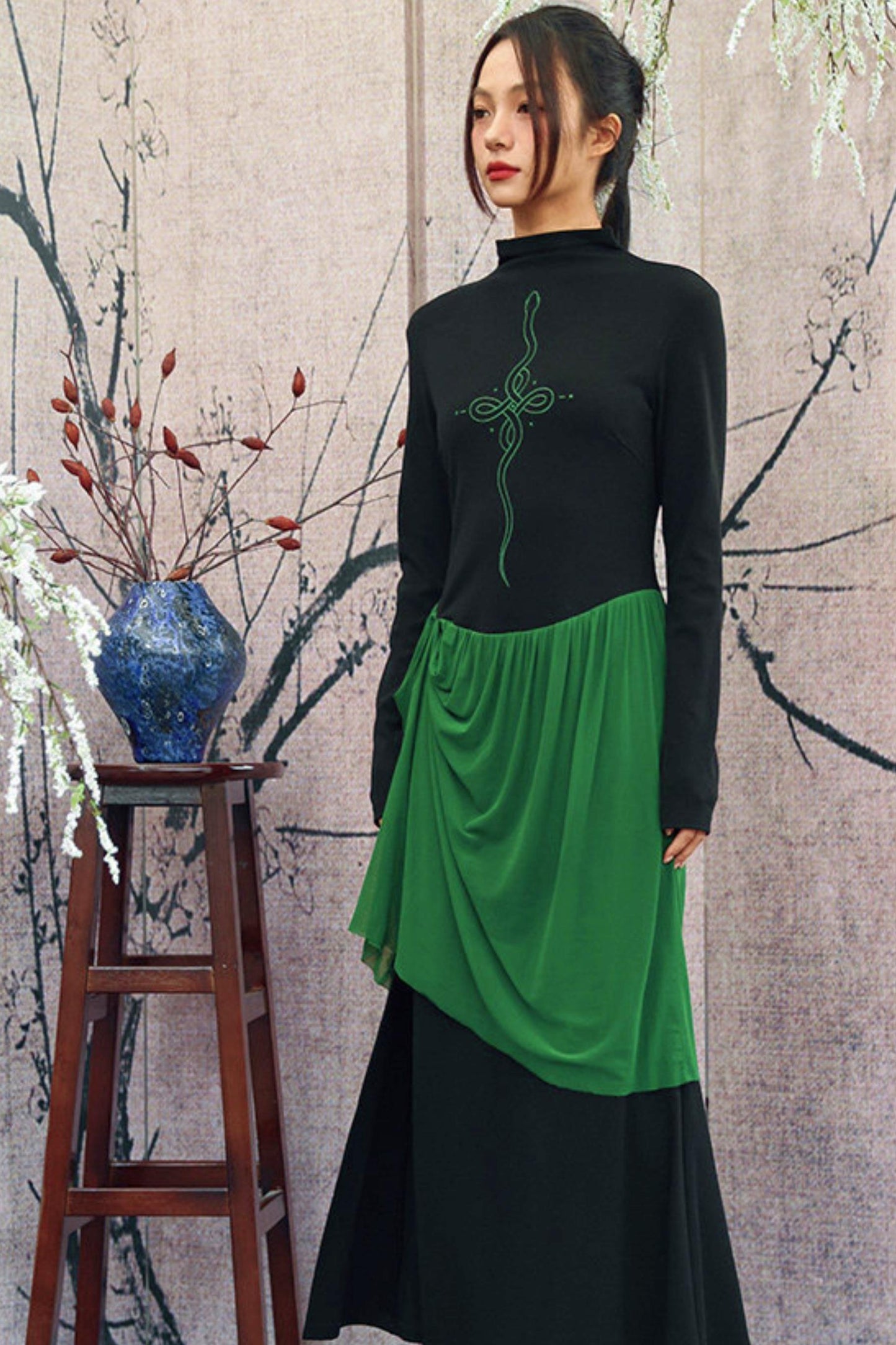 Schlankes Mode-Meerjungfrauenkleid