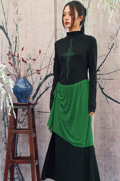 Schlankes Mode-Meerjungfrauenkleid