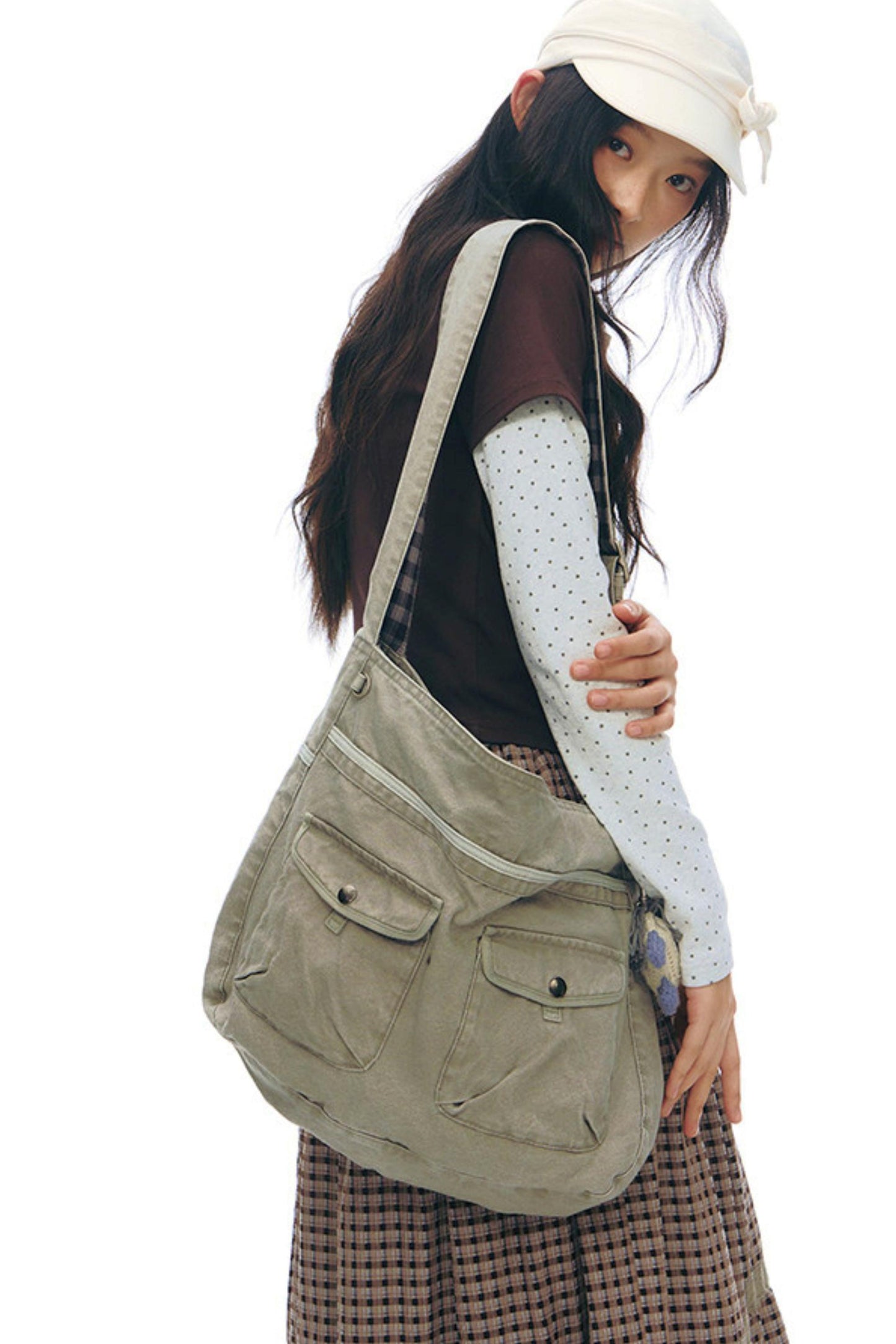 Vintage Patchwork Canvas Bag