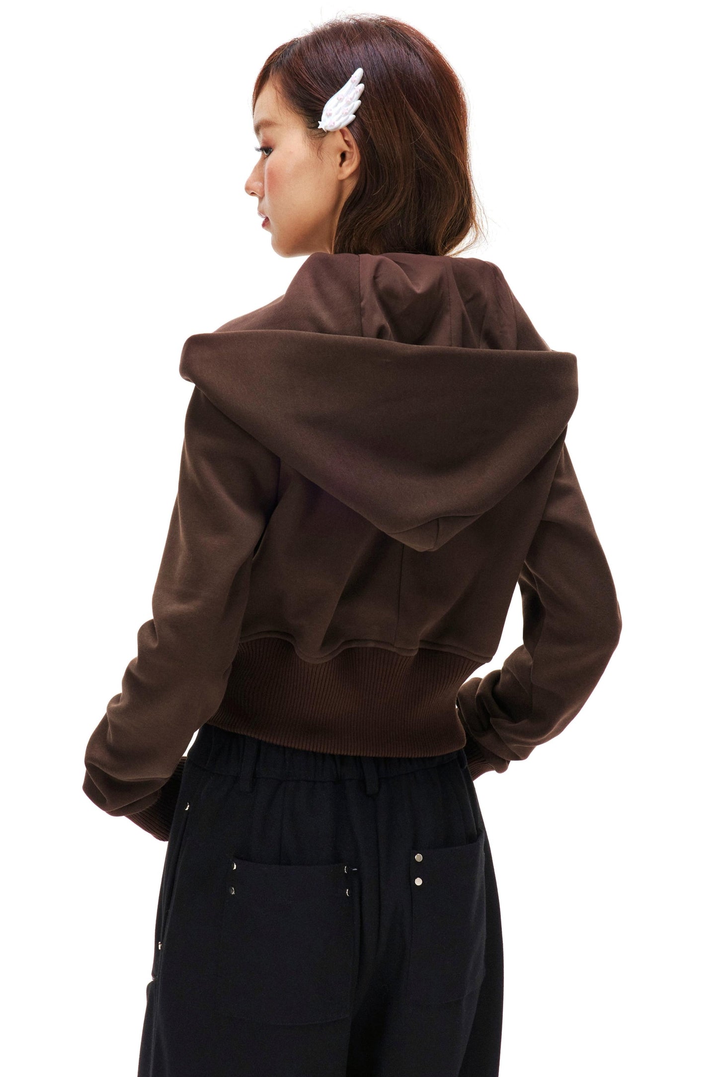 Lapel Fleece Zipper Jacket