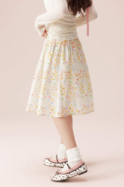 Four Seasons Floral Skirt