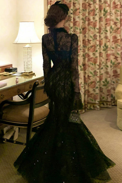 フレンチエレガンスフィッシュテールドレス