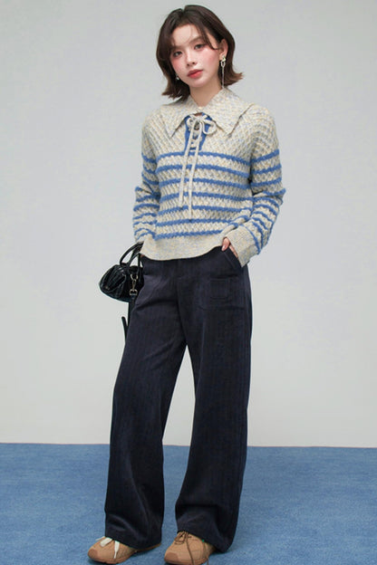 カリフォルニアブルーコーデュロイパンツ