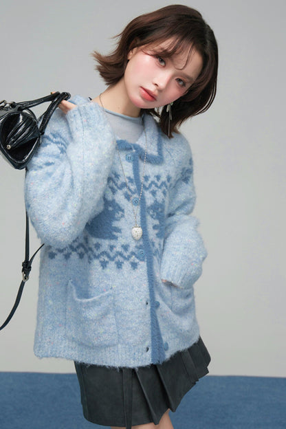 ジェジュアイランドスクイレルカーディガン