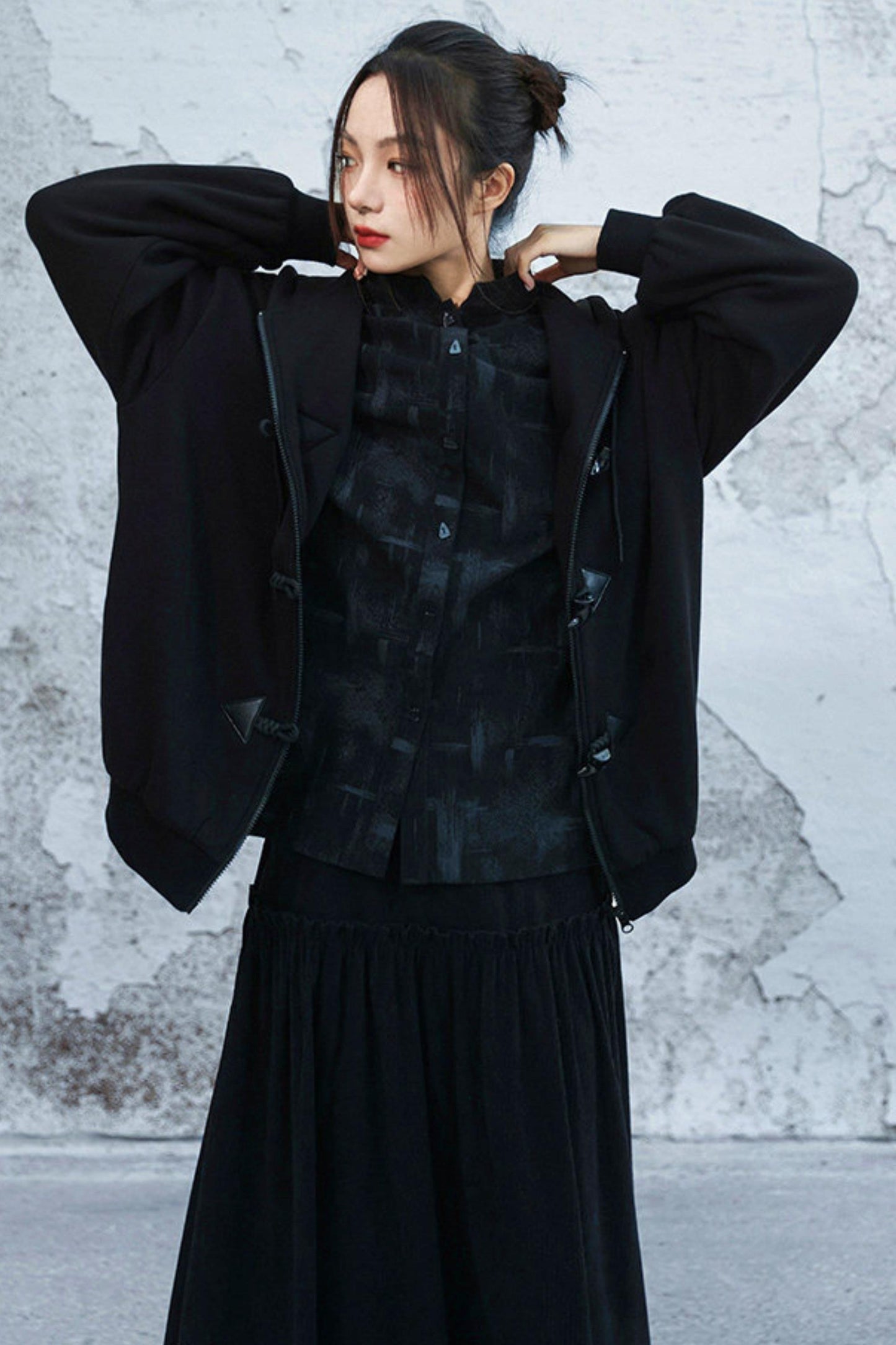 Hooded Fleece Winter Jacket