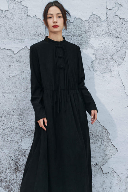 レトロコーデュロイチョンシャンドレス