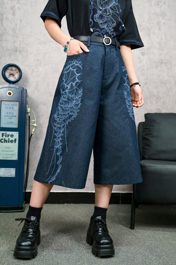 ブルーリアルムヴィンテージデニムパンツ
