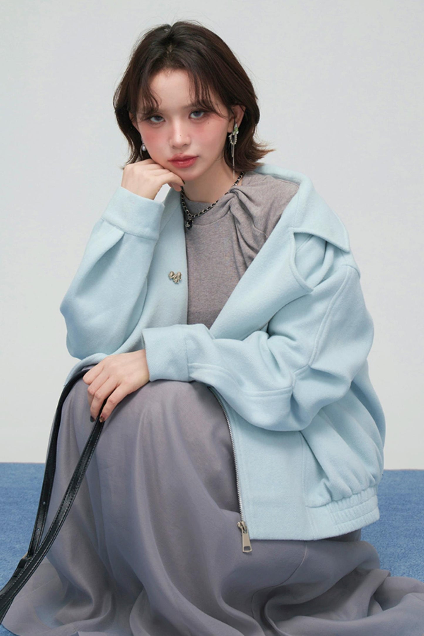 ミスティモードチュールロングドレス