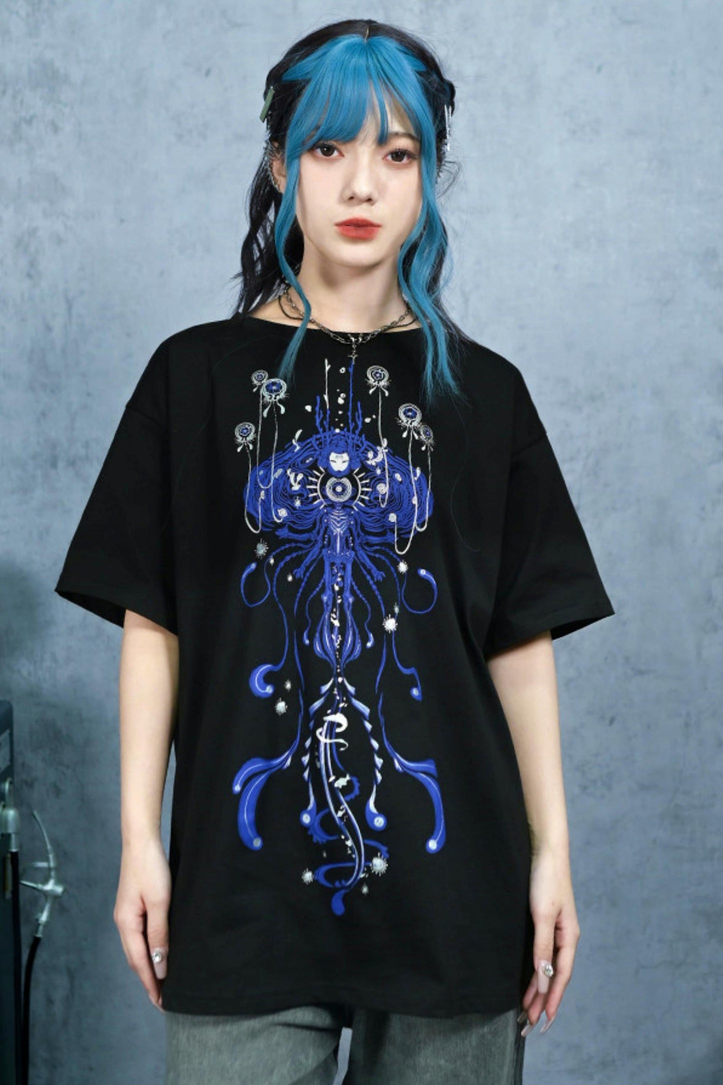 Blue Tears Cotton Top