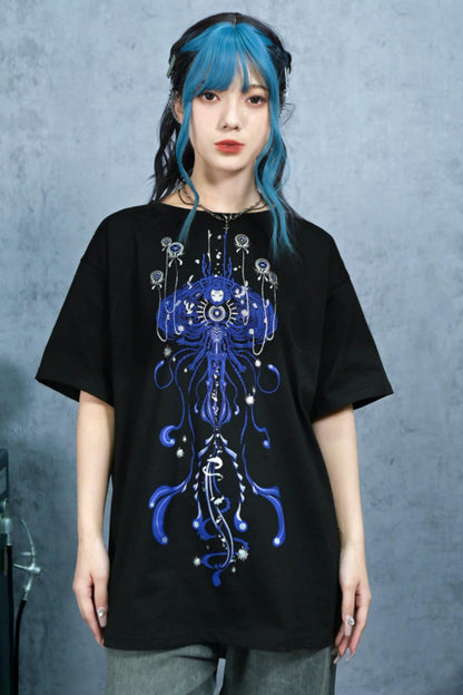 Blue Tears Cotton Top