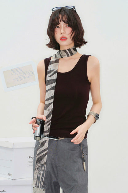 Reverse Slim Fit Tank Top