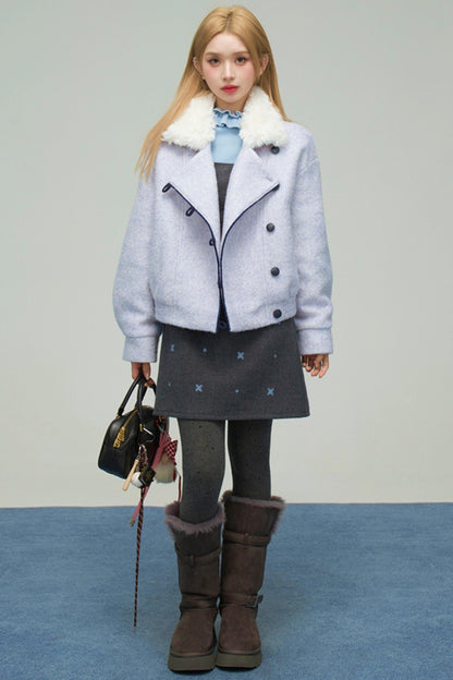 スターブルーエンブロイダードキャミソールドレス