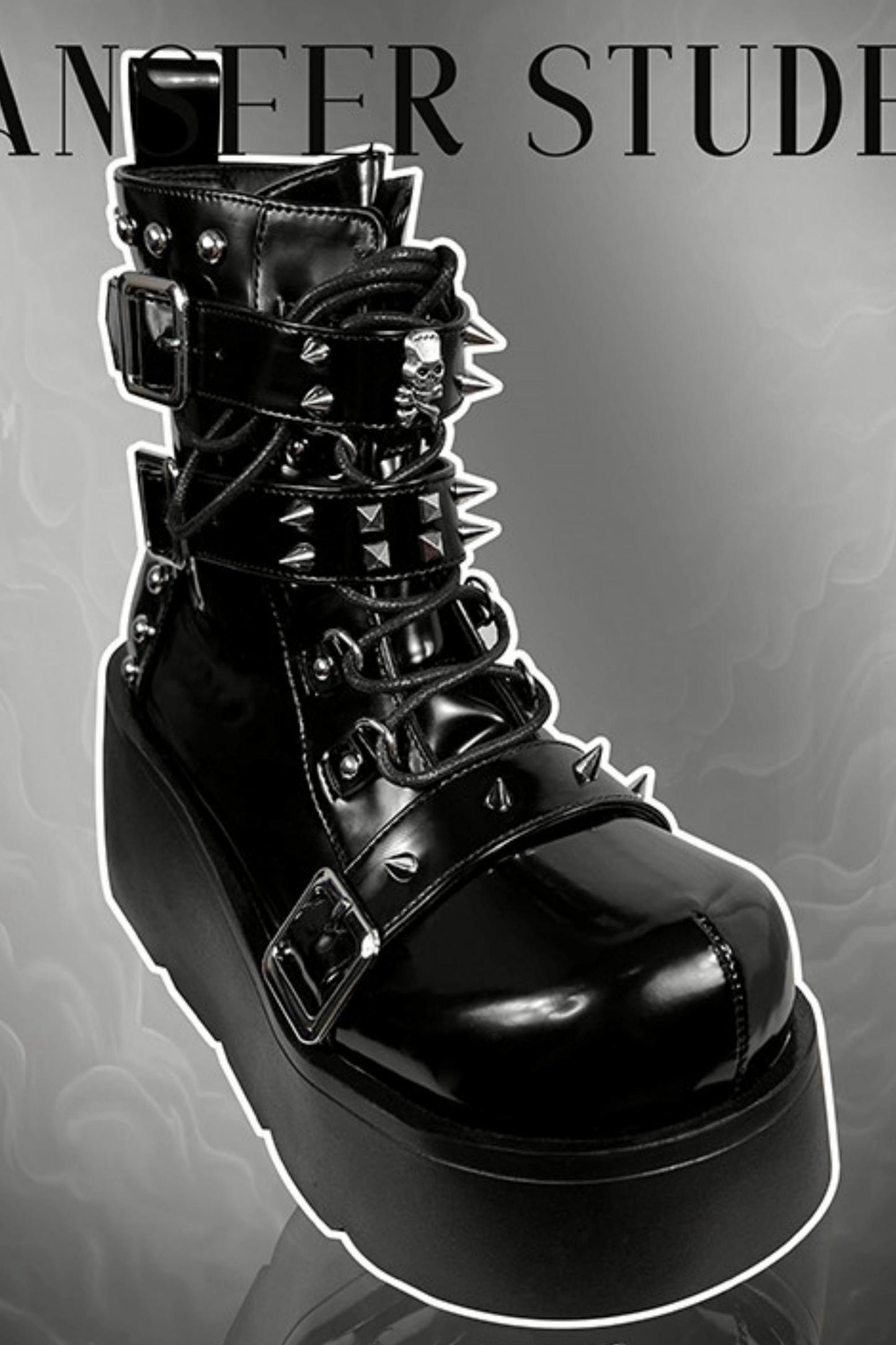 Punk Platform Biker Boots