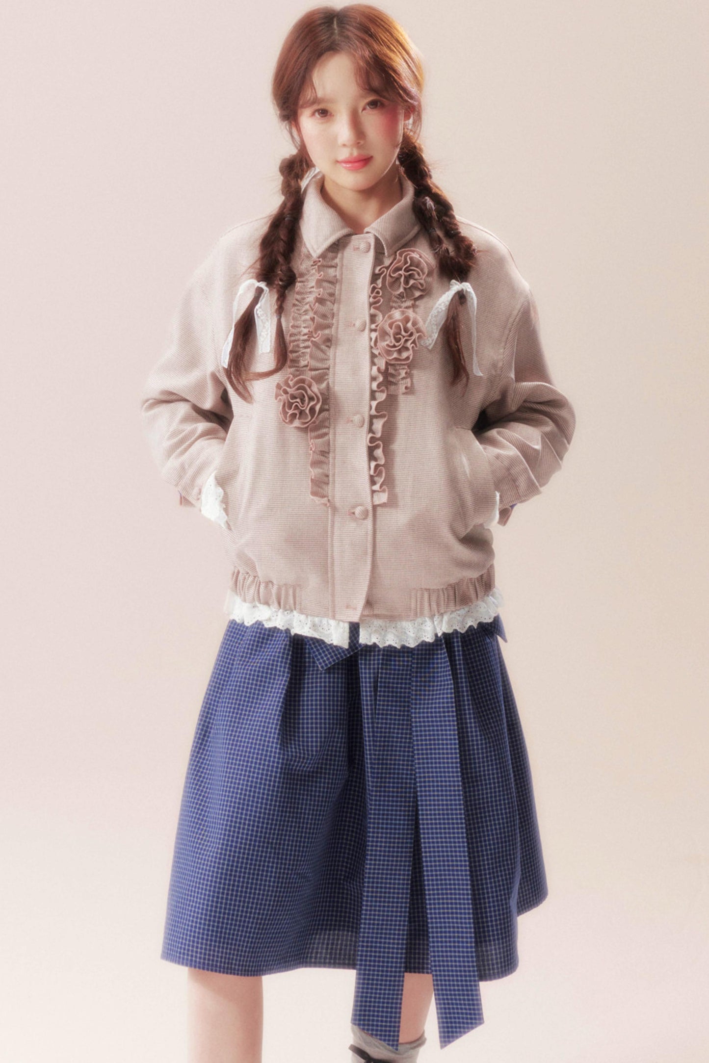 Fragrant Rose Patchwork Jacket