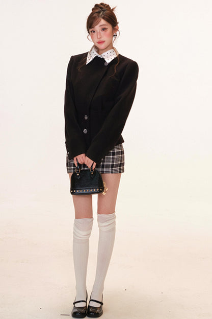 Sweet Winter Paris Suit + Top + Skirt