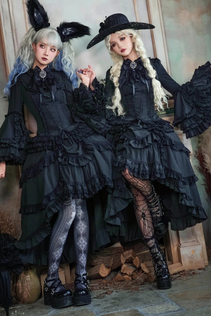 【予約商品】フェニックスゴシック姫袖ロリータセット