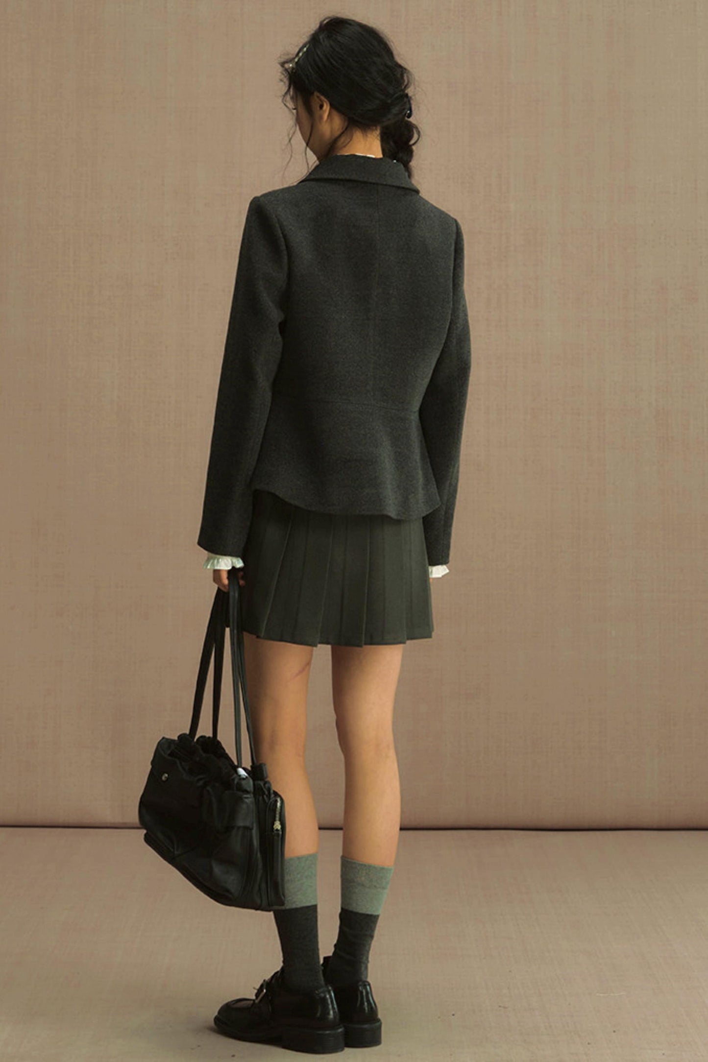 レトロウールンブレザー