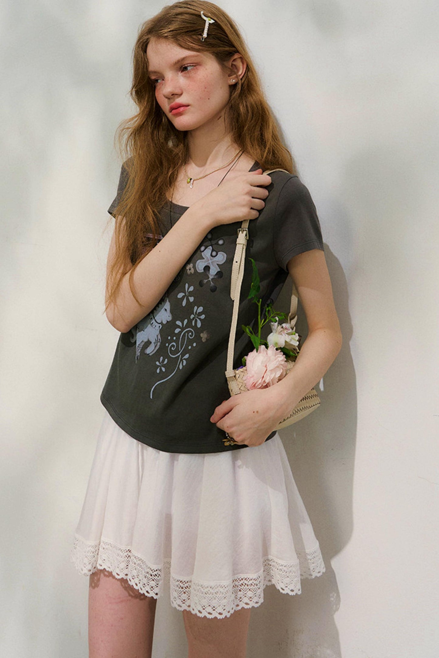 スイートフレンチレーススカート