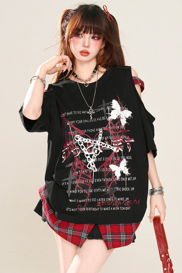 リベルハンターホワイトTシャツ