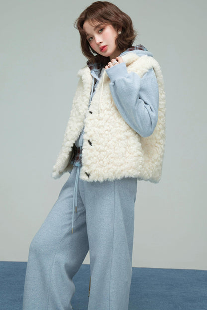 リバーシブルココナッツクリームベスト