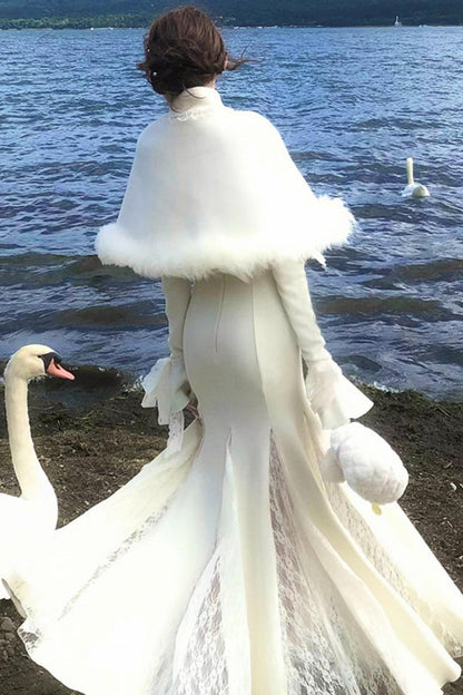 Sweet girly shawl cape