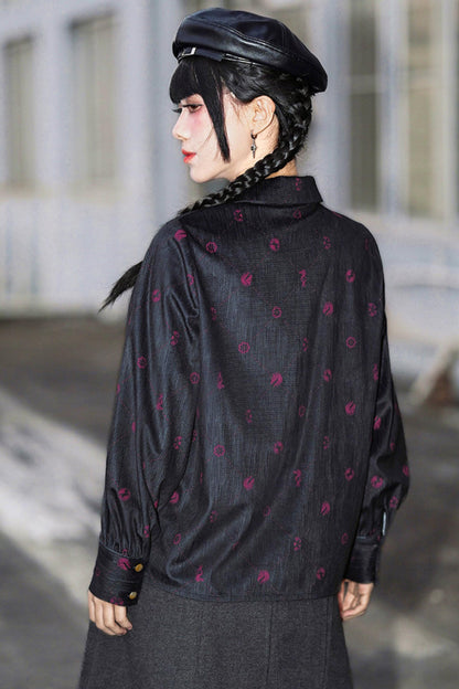 アンブライドゥルドチェスゲームブラウス