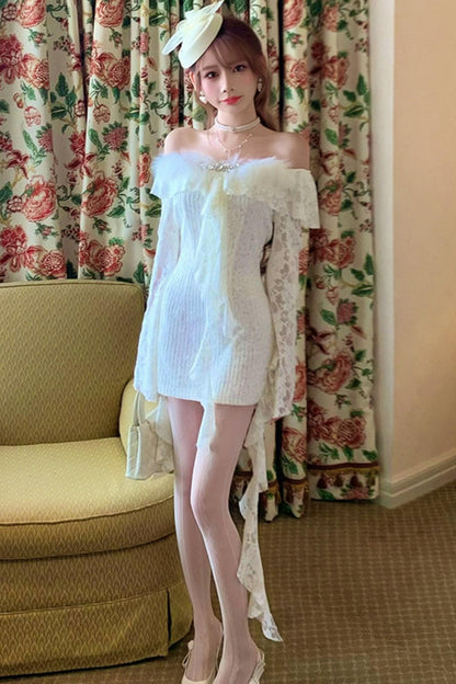 Retro Palace Lace Dress
