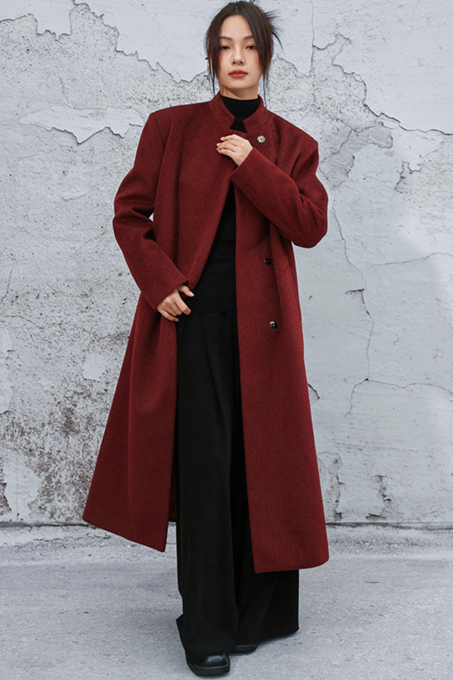 バーガンディウールンパデッドコート