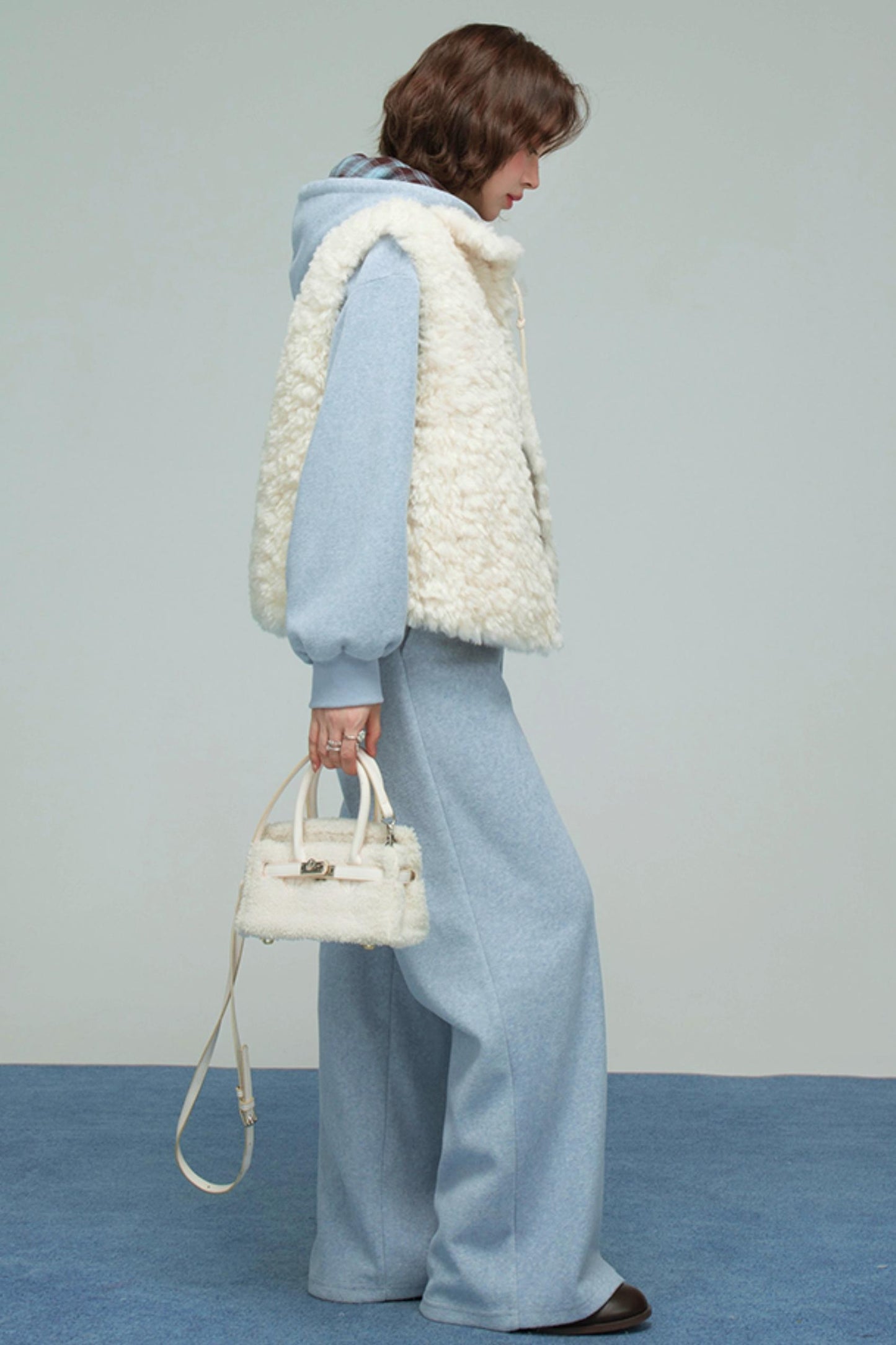 リバーシブルココナッツクリームベスト