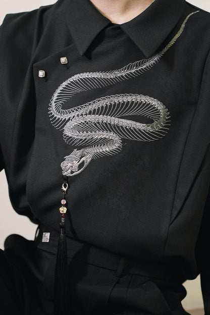 Snake Bone Prince Blouse
