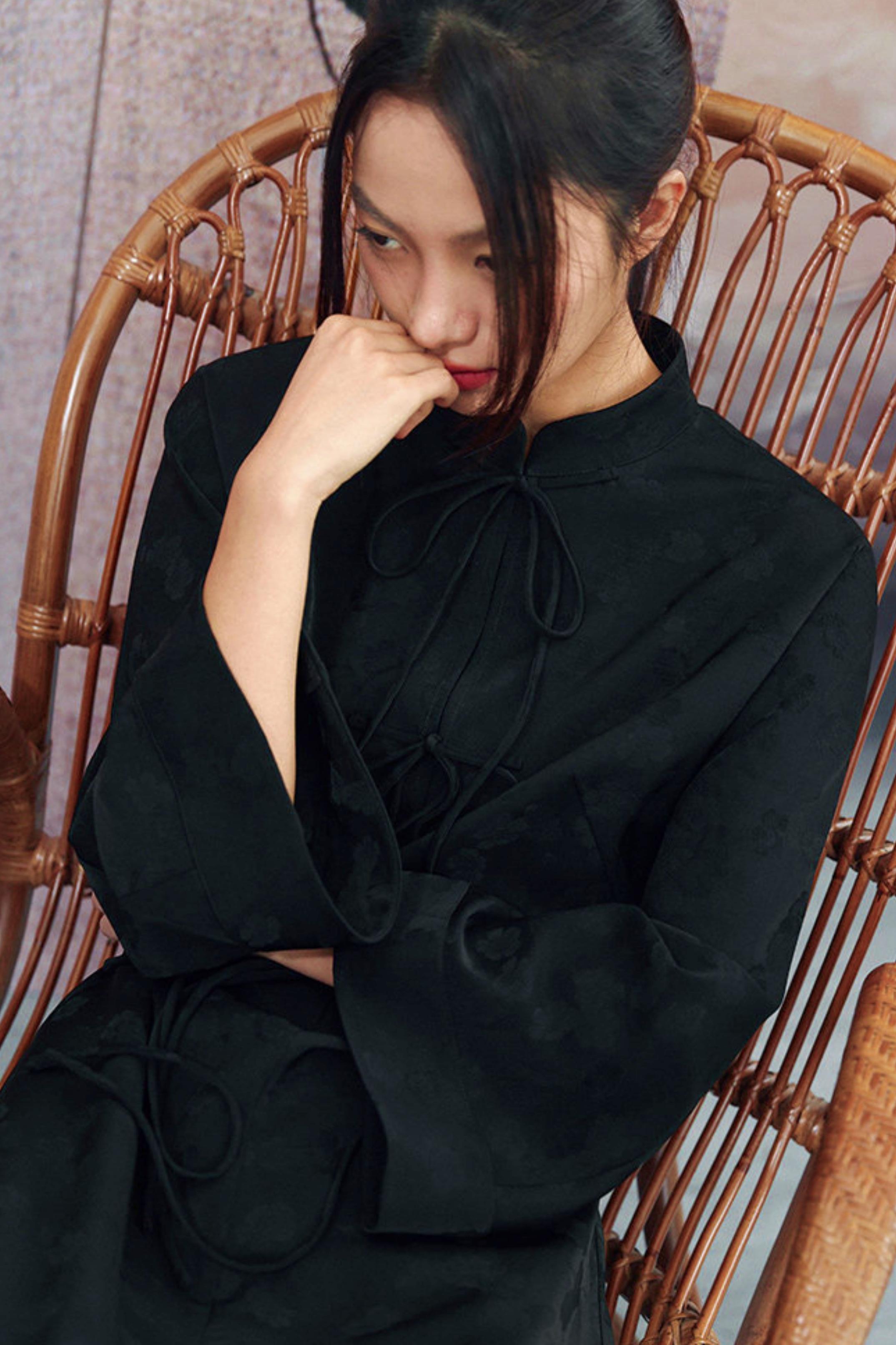 ジャカードチャイナロングワンピース – Belchic