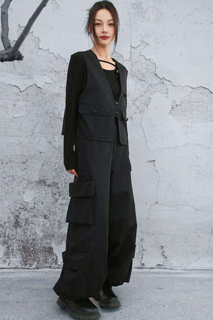 クリスタルボタンベルベットニットトップス