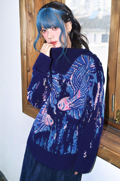 Floating Fin Dream Jacquard Top