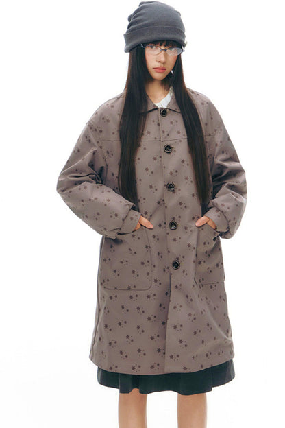 ダブルサイドドールカラーコート