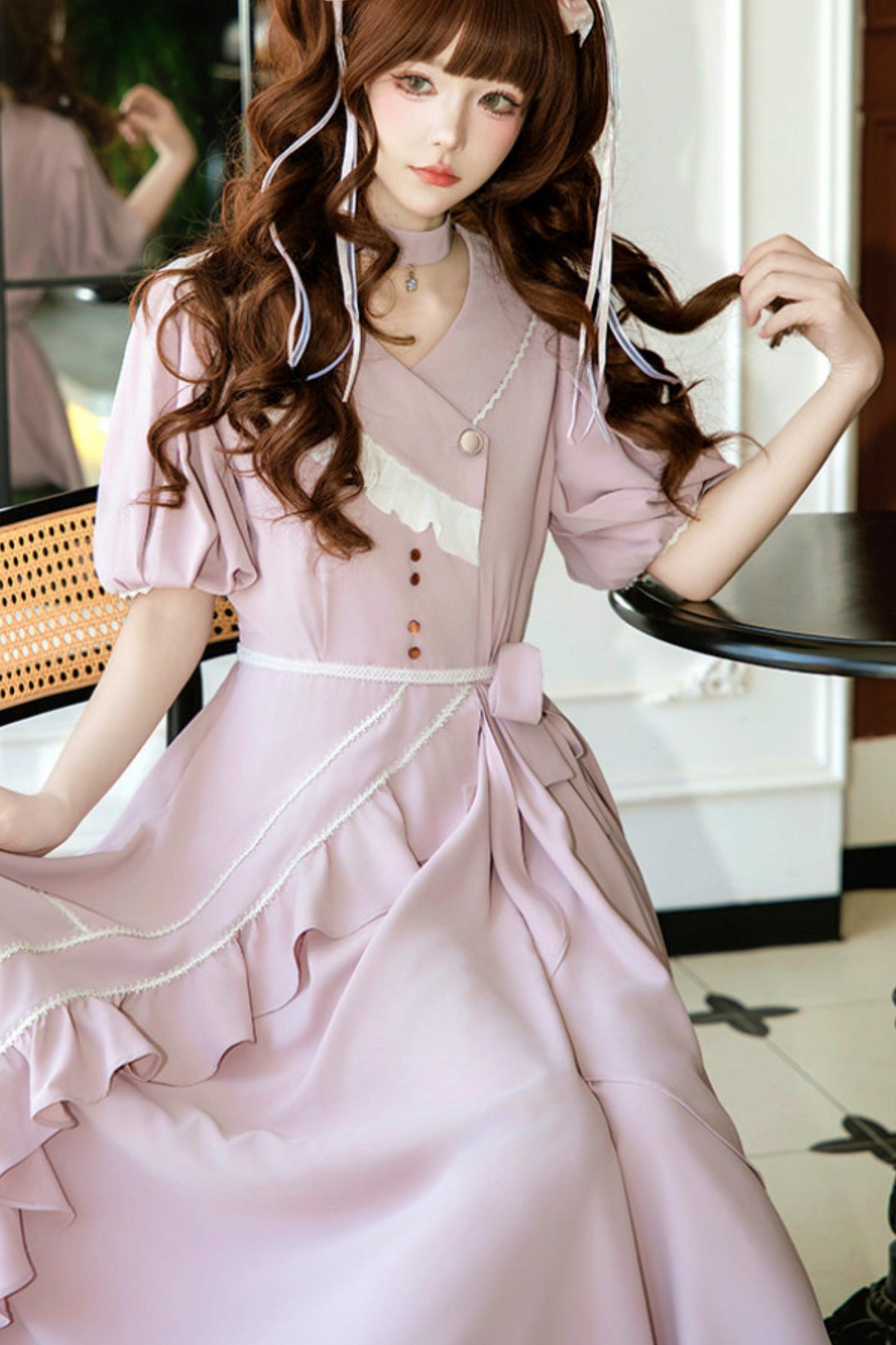 Elegantes Lolita-Sommerkleid