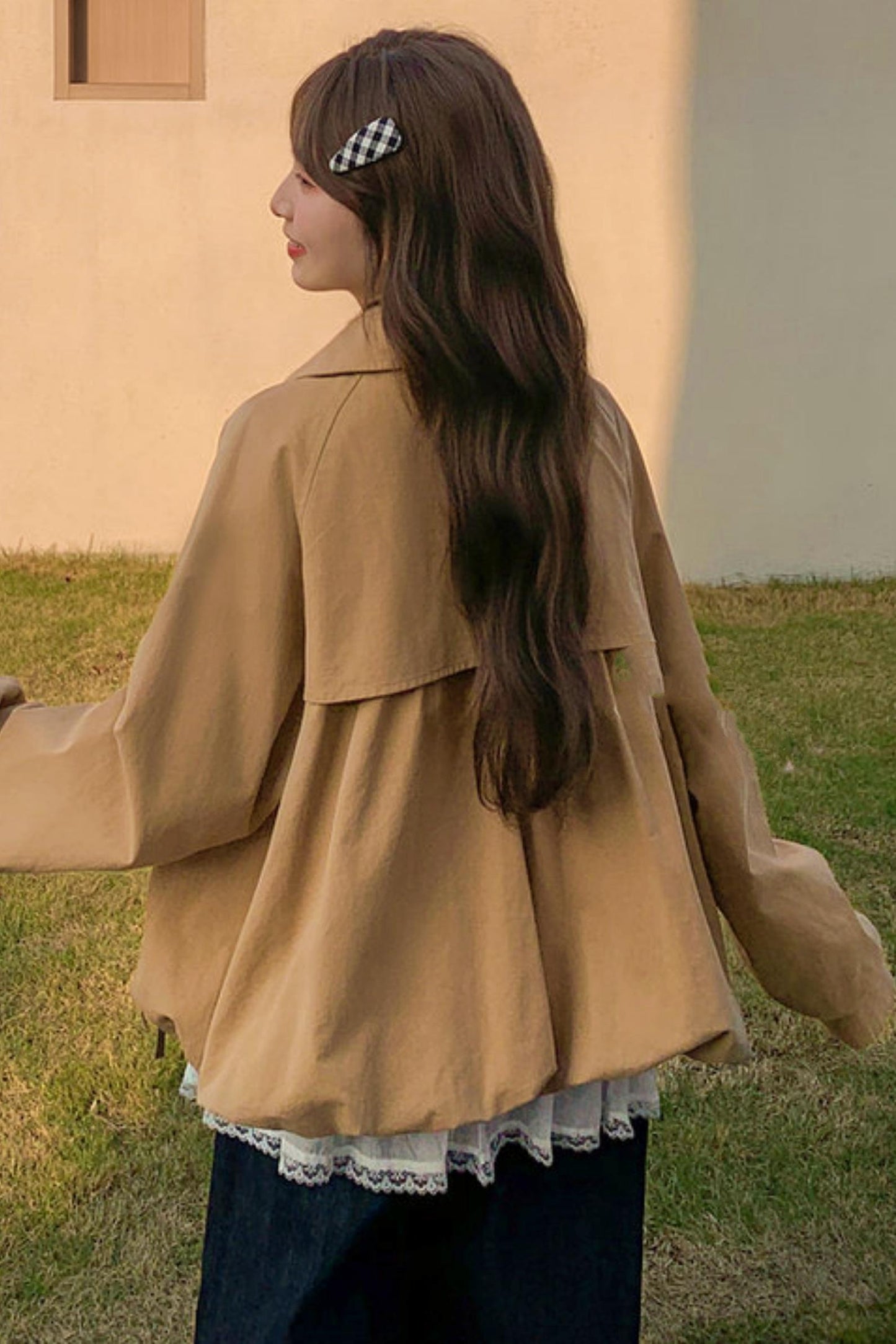 Mori Cotton Doll Collar Jacket