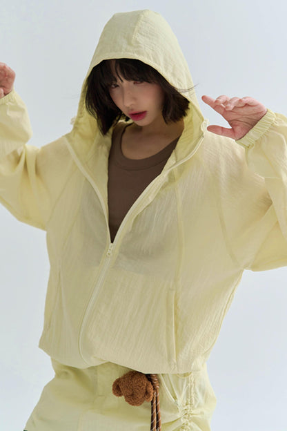 Shaka Hood Mode Hoodie + Short Skirt