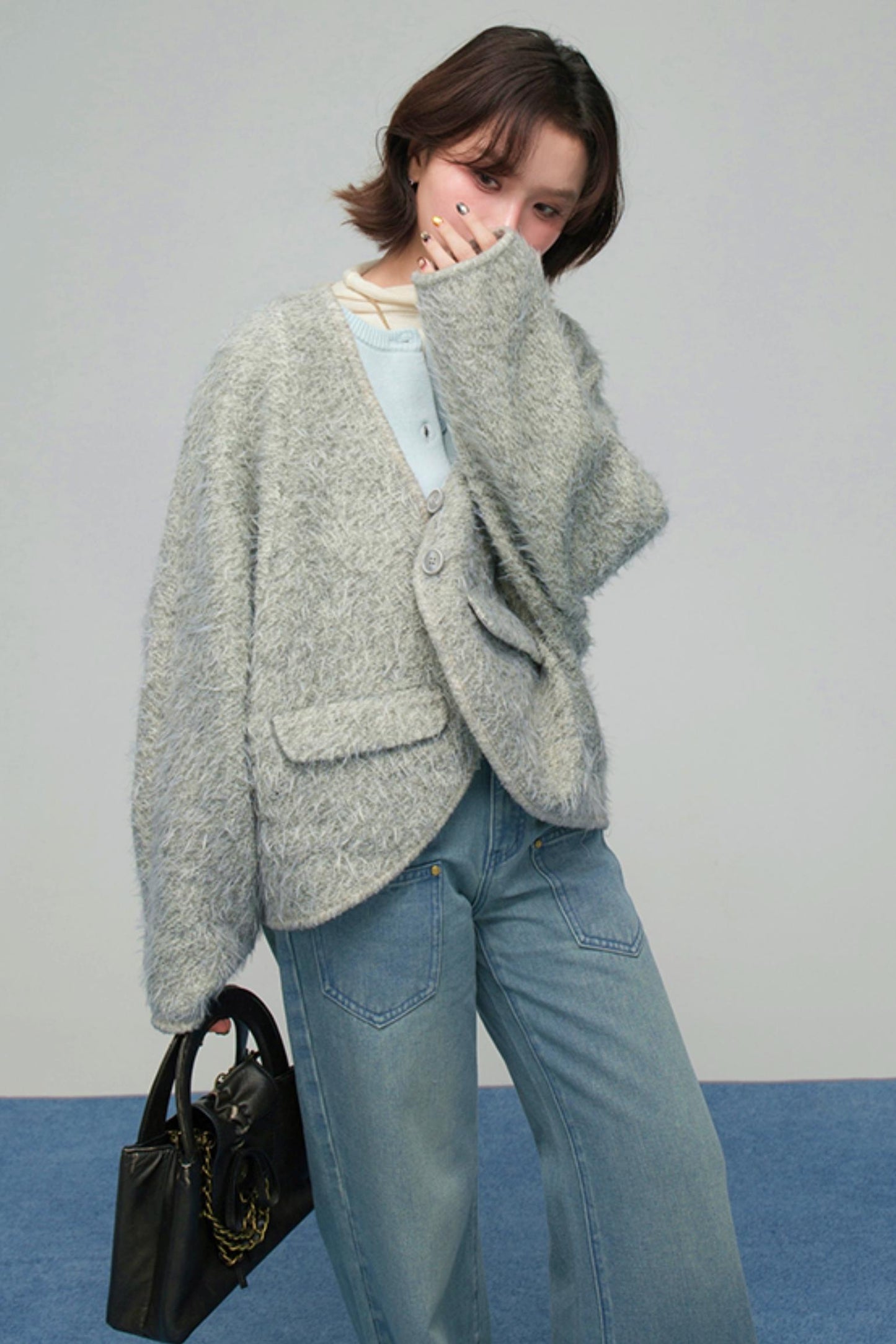 ライトトーンファーショートジャケット